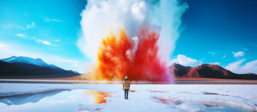 Saltscapes and Chromatic Clouds